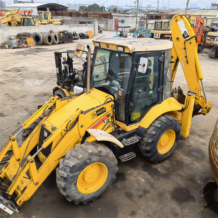 8 τόνων Jcb 4cx Backhoe Loader Excavator Χρησιμοποιούμενη Βρετανία 8.18t Χρησιμοποιούμενη συμπαγή φορτιστή
