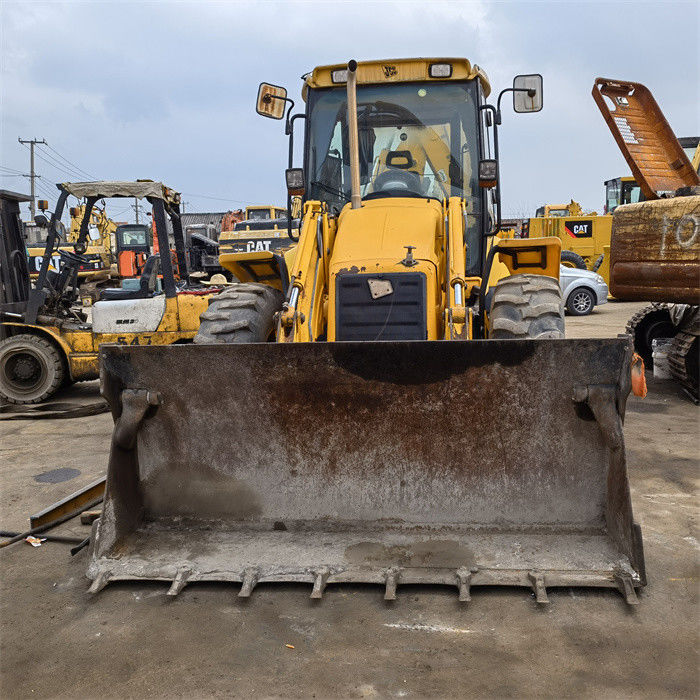 8 τόνων Jcb 4cx Backhoe Loader Excavator Χρησιμοποιούμενη Βρετανία 8.18t Χρησιμοποιούμενη συμπαγή φορτιστή