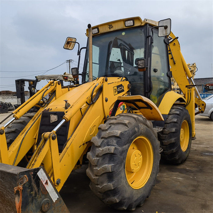 8 τόνων Jcb 4cx Backhoe Loader Excavator Χρησιμοποιούμενη Βρετανία 8.18t Χρησιμοποιούμενη συμπαγή φορτιστή