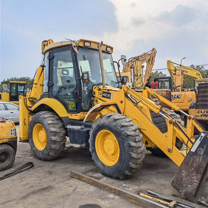 8 τόνων Jcb 4cx Backhoe Loader Excavator Χρησιμοποιούμενη Βρετανία 8.18t Χρησιμοποιούμενη συμπαγή φορτιστή