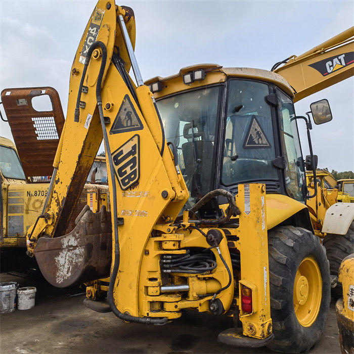 8 τόνων Jcb 4cx Backhoe Loader Excavator Χρησιμοποιούμενη Βρετανία 8.18t Χρησιμοποιούμενη συμπαγή φορτιστή