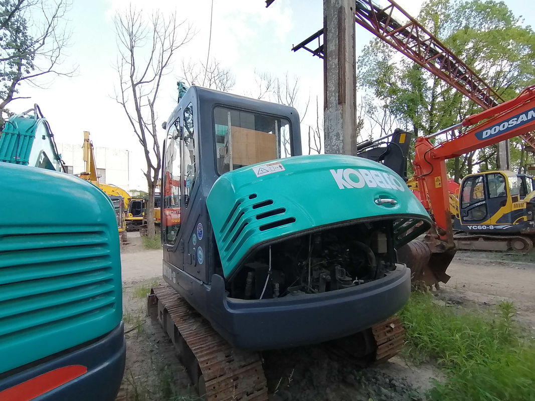 30.5kN KOBELCO SK60-C Εξόρυξη μηχανή Βάρος 5,95 τόνους Δύναμη κινητήρα 42,4 kW