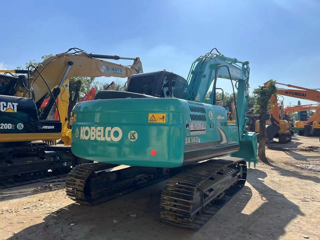 Χρησιμοποιούμενος εξορυκτής Kobelco Sk140lc 8 Crawler εξορυκτής γερανό Βάρος 13,3 τόνων