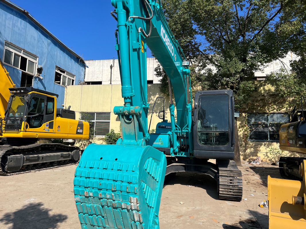 Χρησιμοποιούμενος εξορυκτής Kobelco Sk140lc 8 Crawler εξορυκτής γερανό Βάρος 13,3 τόνων