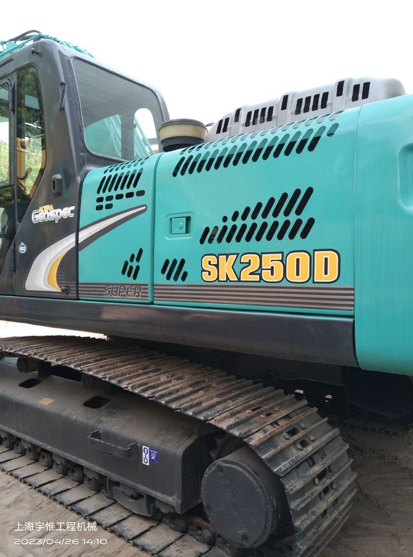 170 KN Tear Out Kobelco Sk250d Εκσκαφέας Βάρος 24,7 τόνων Δύναμη κινητήρα 131kW