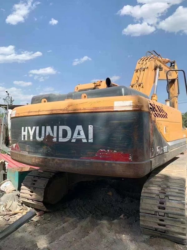 Χρησιμοποιούμενη Hyundai R215 έτοιμη για εργασία και έμπειρη από την Κορέα εισαγόμενη σε καλή κατάσταση