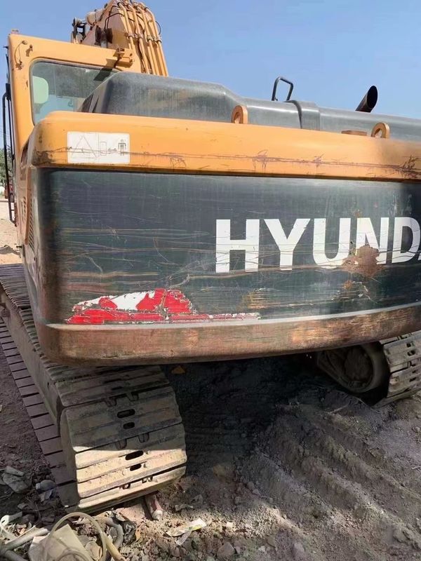 Χρησιμοποιούμενη Hyundai R215 έτοιμη για εργασία και έμπειρη από την Κορέα εισαγόμενη σε καλή κατάσταση