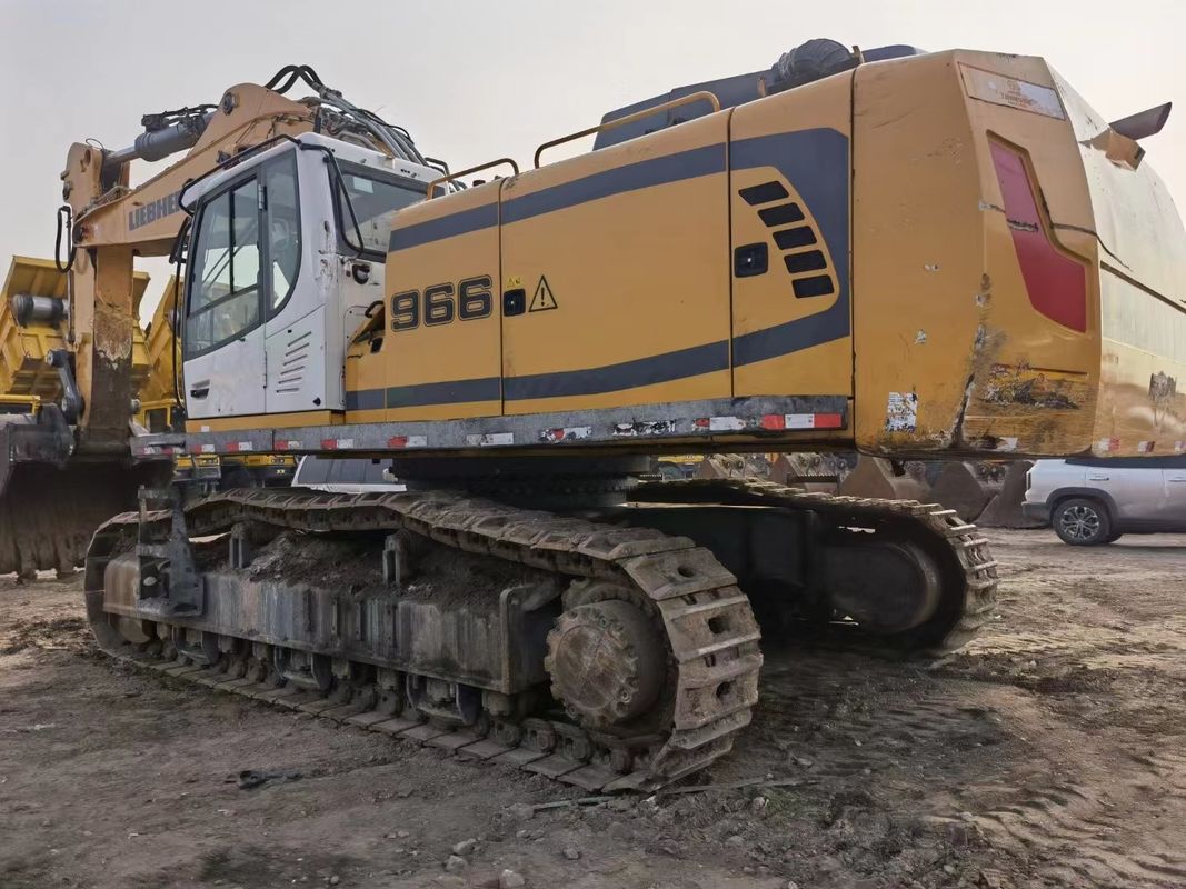 Χρησιμοποιήθηκε Liebherr R966 έτοιμη για εργασία και έμπειρη Γερμανική εισαγόμενη σε καλή κατάσταση