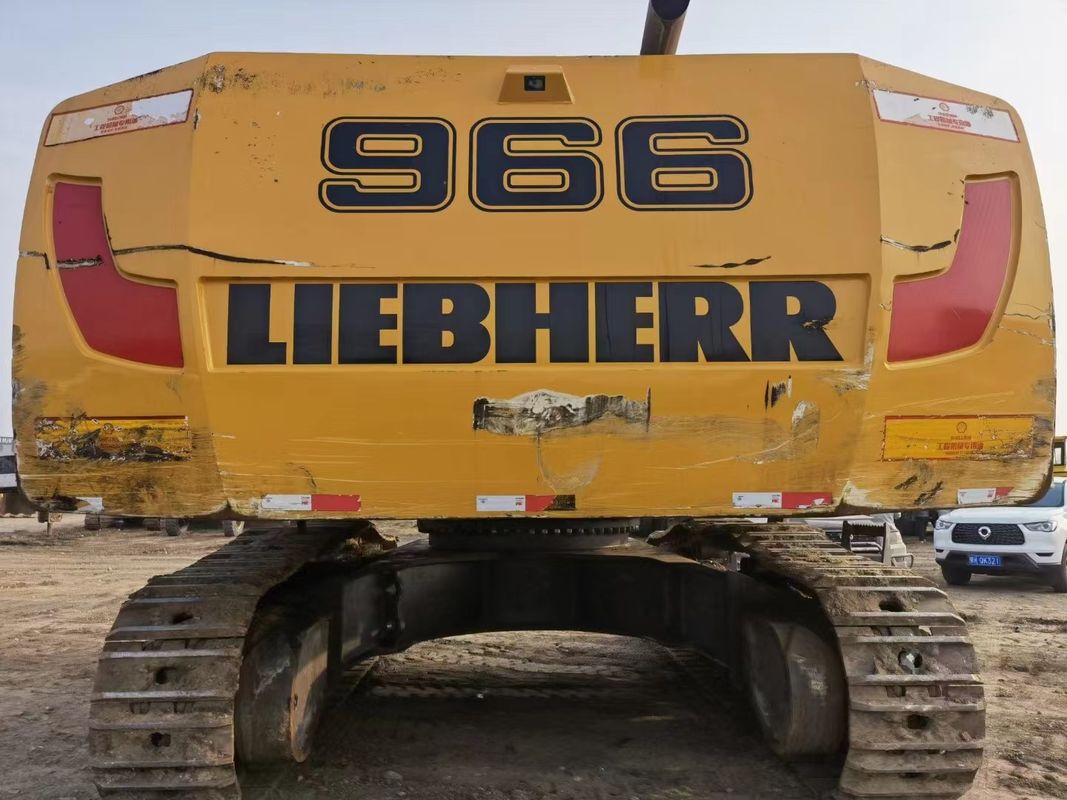 Χρησιμοποιήθηκε Liebherr R966 έτοιμη για εργασία και έμπειρη Γερμανική εισαγόμενη σε καλή κατάσταση