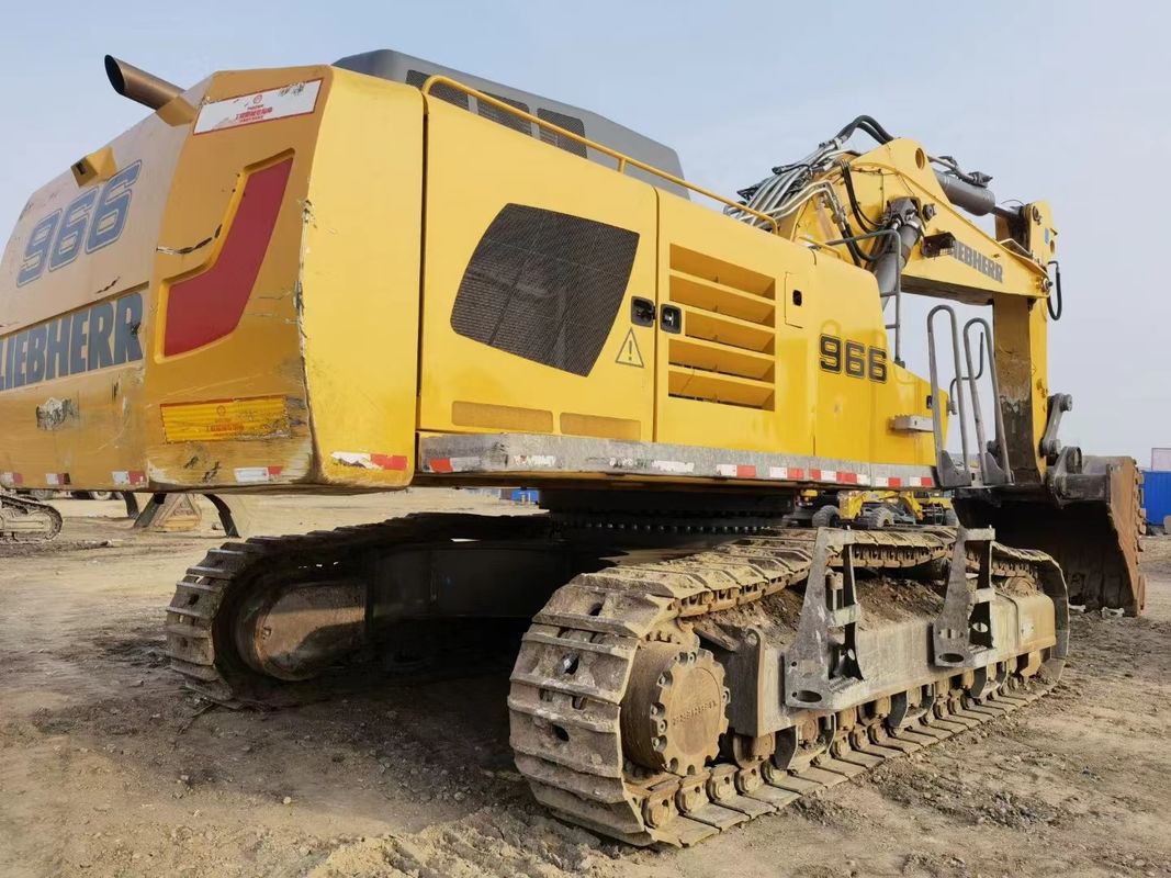 Χρησιμοποιήθηκε Liebherr R966 έτοιμη για εργασία και έμπειρη Γερμανική εισαγόμενη σε καλή κατάσταση