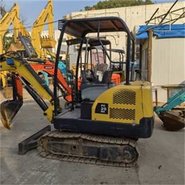 2 τόνους χρησιμοποιημένος Ιαπωνία Komatsu PC 20 MR Crawler Excavator με χαμηλές ώρες εργασίας και ιδανικό