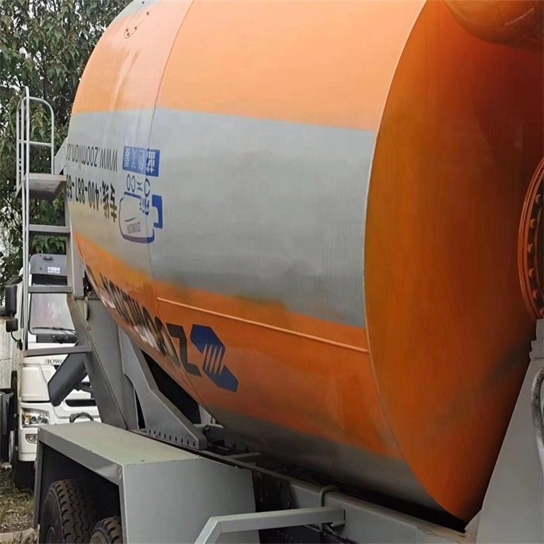 Κατασκευαστικά έργα 6*4 Howo Cement Truck Mixer με 371 Hp 375hp ανάμειξη ισχύος
