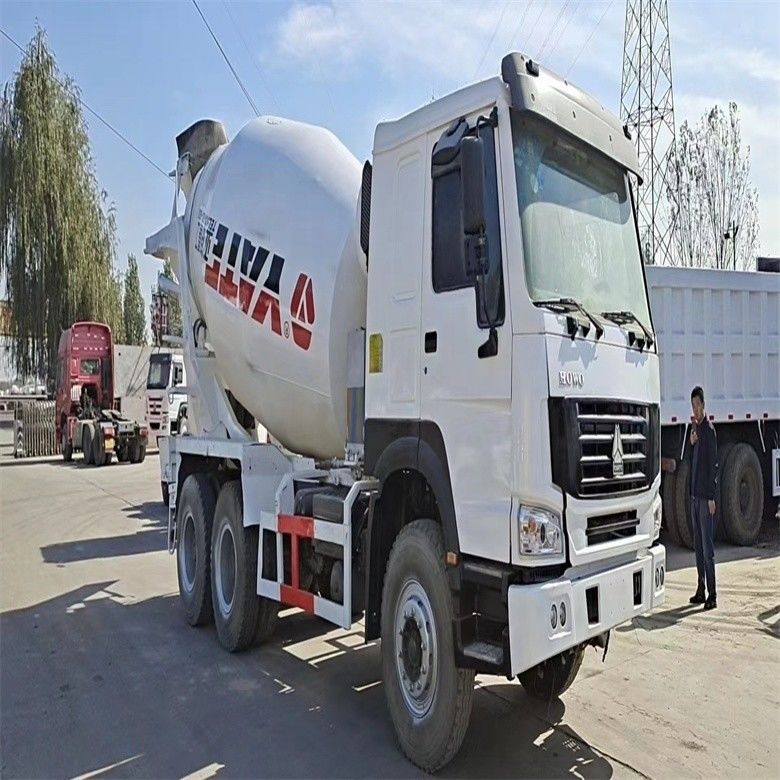 7M3/Η παραγωγικότητα Χρησιμοποιείται HOWO Αμαξοφόρο Μείγματος Σιδήρου 6*4 371HP 375HP σε καλή κατάσταση