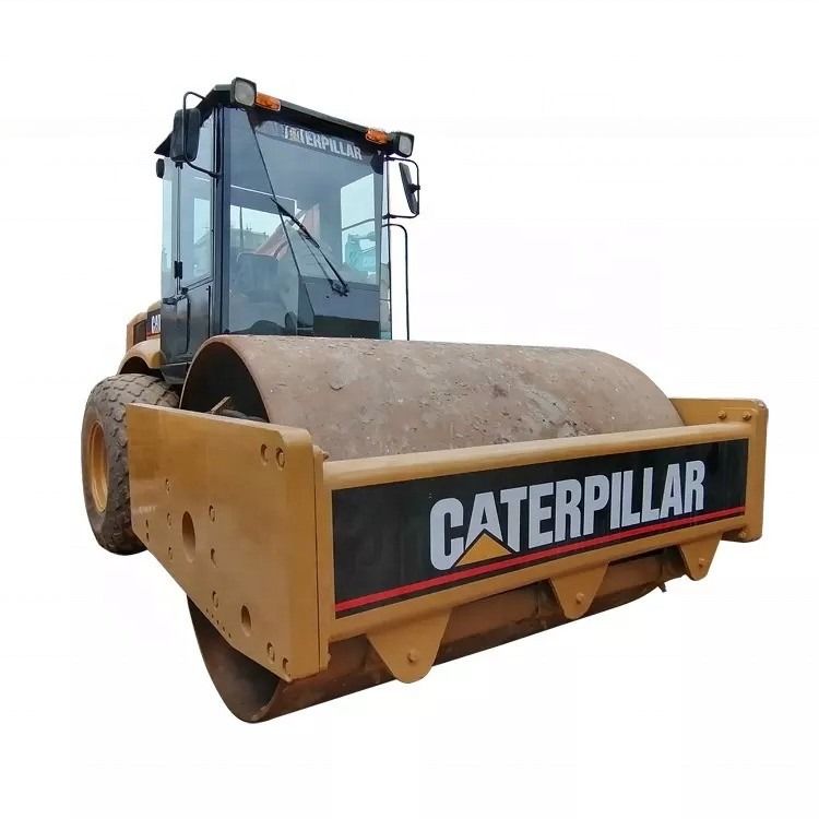 Καλής κατάστασης CAT CS-583D δονητικός μονοτραμπούνος τροχός με αρχικά ανταλλακτικά