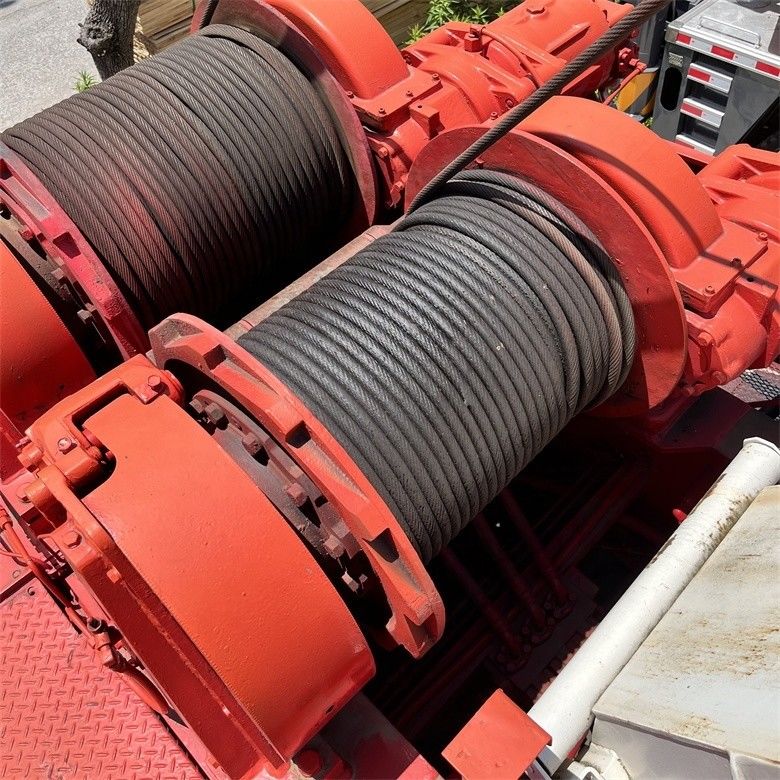 139.8kw Ακαθάριστη ισχύς Tadano TR-500EX Χρησιμοποιούμενος γερανό με χωρητικότητα 50 τόνων και χωρητικότητα καυσίμου 250L