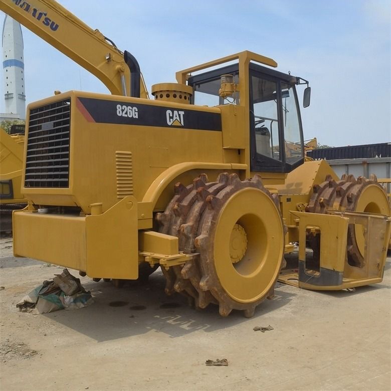 35 τόνων Χρησιμοποιούμενη Caterpillar Cat 826G Συμπυκνωτής σε εξαιρετική κατάσταση