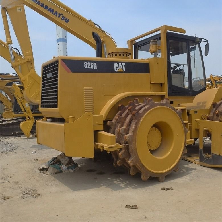35 τόνων Χρησιμοποιούμενη Caterpillar Cat 826G Συμπυκνωτής σε εξαιρετική κατάσταση