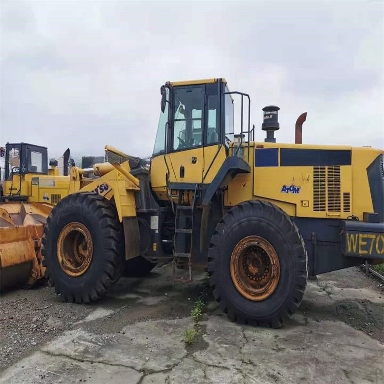 Αρχική υδραυλική αντλία χρησιμοποιείται Komatsu WA470-6 τροχοφόρος για 470 σειράς εμπρόσθια φορτιστή