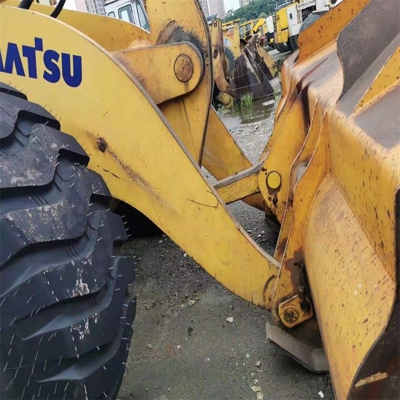 Αρχική υδραυλική αντλία χρησιμοποιείται Komatsu WA470-6 τροχοφόρος για 470 σειράς εμπρόσθια φορτιστή