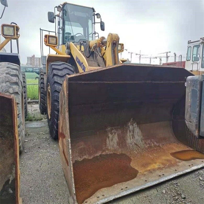 Αρχική υδραυλική αντλία χρησιμοποιείται Komatsu WA470-6 τροχοφόρος για 470 σειράς εμπρόσθια φορτιστή