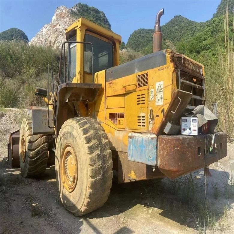 Εμπρός φορτιστής 235KW Χρησιμοποιούμενος φορτιστής τροχών Komatsu WA500-6 από την Ιαπωνία 4,5 κυβικά Δεύτερο χέρι