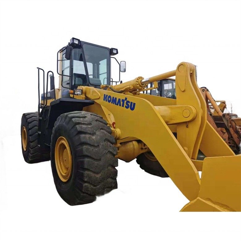 Υψηλή φορτιστή Komatsu WA470-3 με ονομαστικό φορτίο 7 τόνων και μετατόπιση 11L από την Ιαπωνία