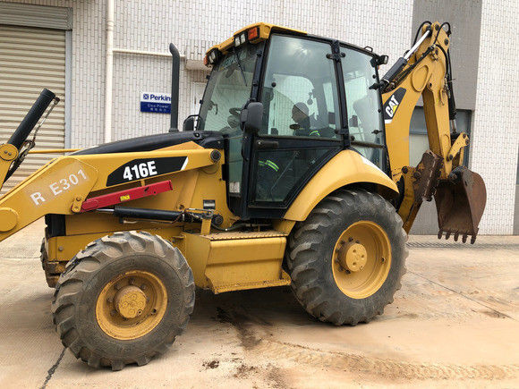 6792 10200 χλμ. Βάρος μηχανής Χρησιμοποιούμενη Caterpillar 416E Μεταξιδιωτική μηχανή 162 kw Αρχική τώρα