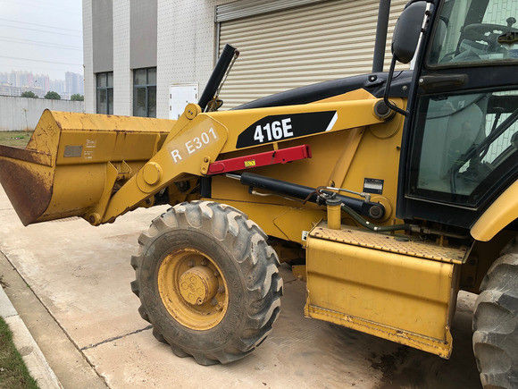 6792 10200 χλμ. Βάρος μηχανής Χρησιμοποιούμενη Caterpillar 416E Μεταξιδιωτική μηχανή 162 kw Αρχική τώρα