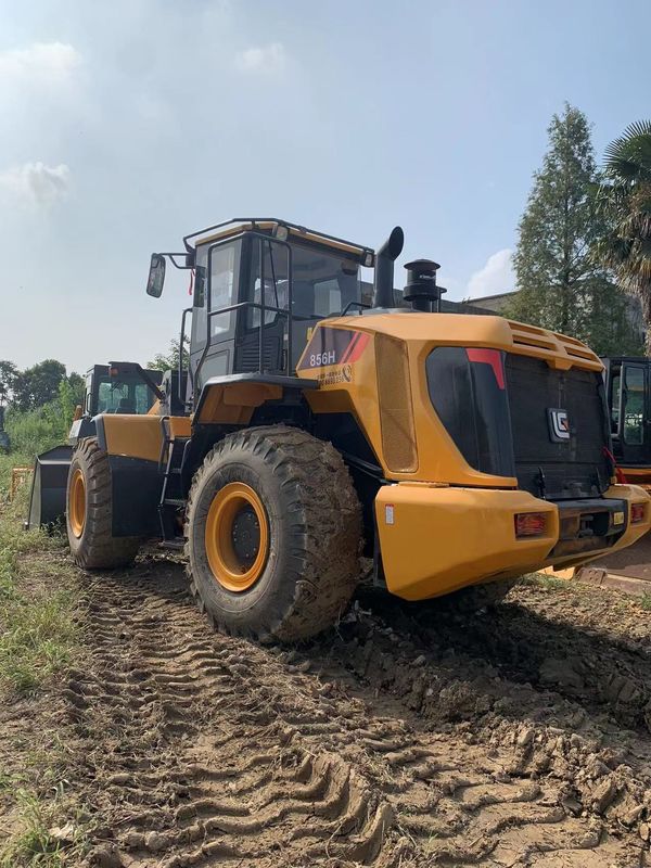 Liugong 856H 5 τόνων φορτιστή τροχών 6 κύλινδροι 1.8-5.6 m3 χωρητικότητα κουβάς για 1 έτος