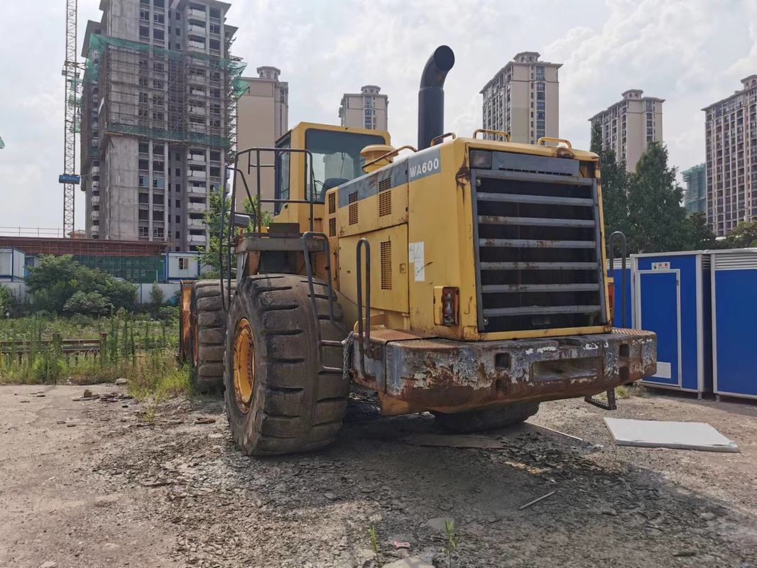Δοκιμαστικό φορτιστή τροχών Komatsu 600 WA600-6