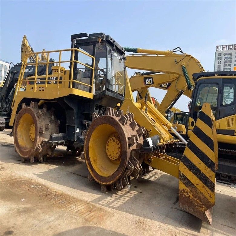Ιαπωνική κατασκευή CAT 826G Compact CAT Original με κινητήρα 3406 DITA σε χαμηλές ώρες εργασίας