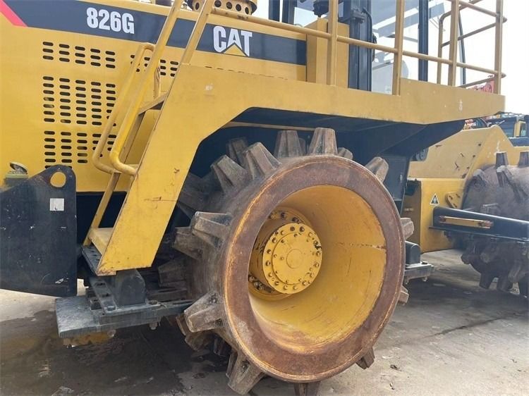 Ιαπωνική κατασκευή CAT 826G Compact CAT Original με κινητήρα 3406 DITA σε χαμηλές ώρες εργασίας