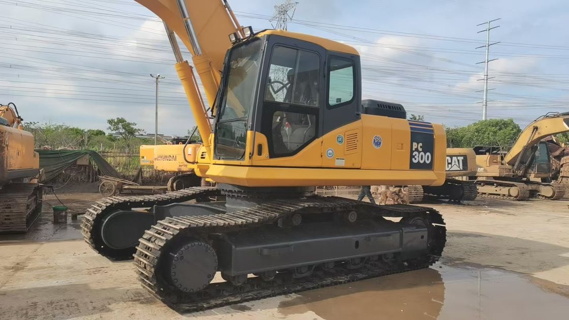 Χρησιμοποιούμενος εξορυκτής PC300-7 Komatsu με 180 kW ισχύς κινητήρα Υδραυλικός ανασκαφέας