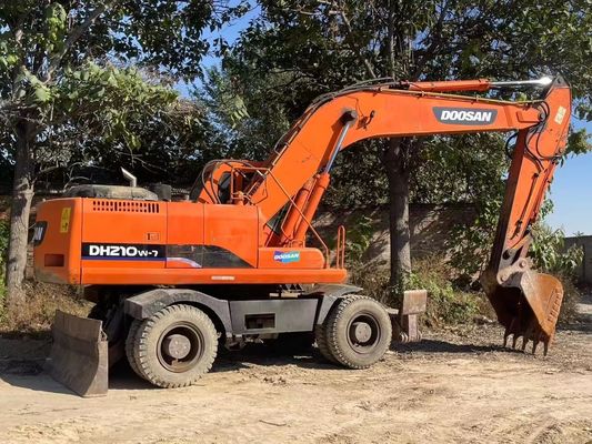 Doosan Dh210w-7 Χρησιμοποιείται Κορέα Χρησιμοποιείται τροχός φορτωτής τροχός εκσκαφέας 101kW