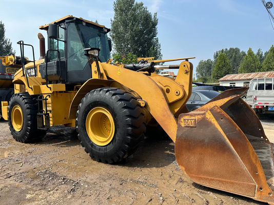 Χρησιμοποιούμενο φορτιστή τροχών CAT 950GC Caterpillar 950GC Loader 3,46m Υψόμετρο μεταφοράς