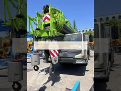 Χρησιμοποιούμενο φορτηγό γερανό Zoomlion ZLJ5419JQZ50V προς πώληση 50 τόνων σχεδόν καινούργιο παγκόσμια εξαγωγή